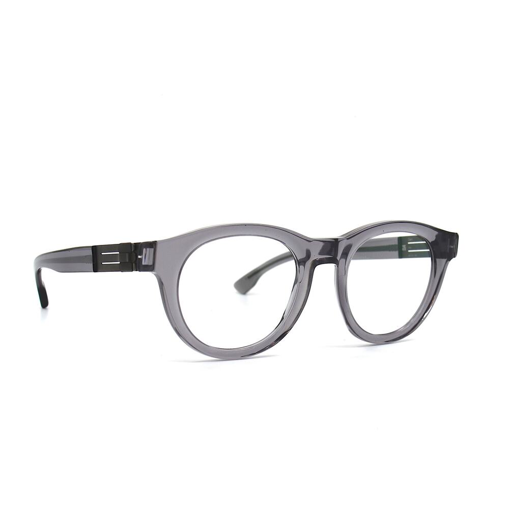 NEW IC! BERLIN GLEN GREY TRANSPARENT AUTHENTIC EYEGLASSES FRAME - Picture 2 of 13
